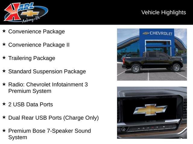 new 2025 Chevrolet Silverado 1500 car, priced at $56,511