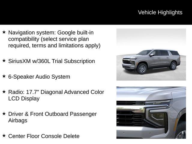 new 2025 Chevrolet Suburban car, priced at $66,945