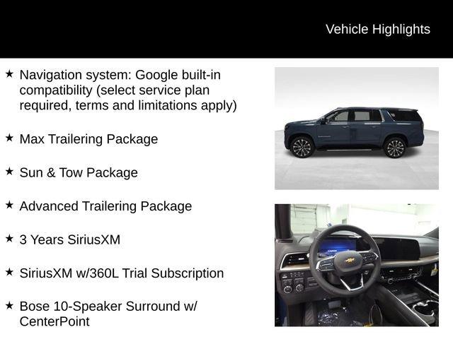 new 2025 Chevrolet Suburban car, priced at $85,682