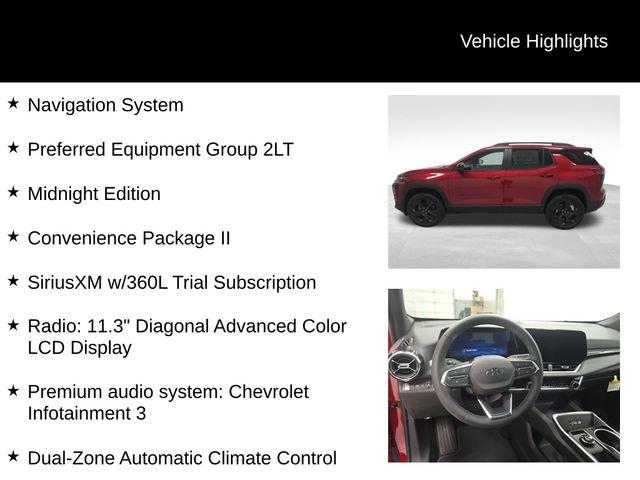 new 2026 Chevrolet Equinox car, priced at $36,384