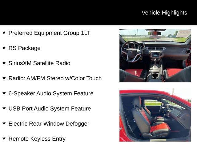used 2015 Chevrolet Camaro car, priced at $18,485