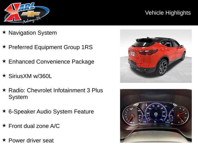 used 2022 Chevrolet Blazer car, priced at $30,677