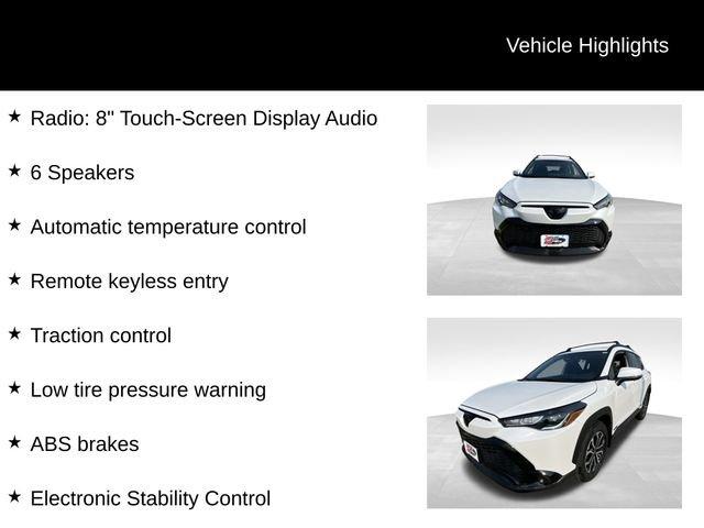 used 2024 Toyota Corolla Cross car, priced at $32,987