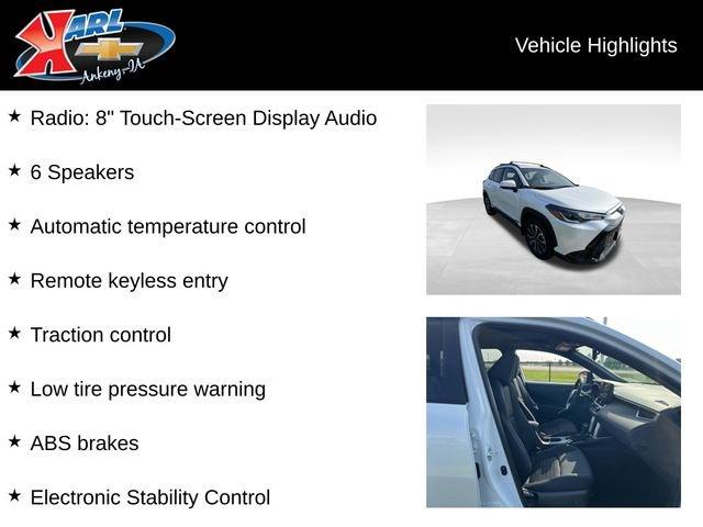 used 2024 Toyota Corolla Cross car, priced at $32,987