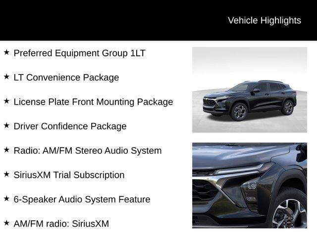 new 2025 Chevrolet Trax car, priced at $25,485