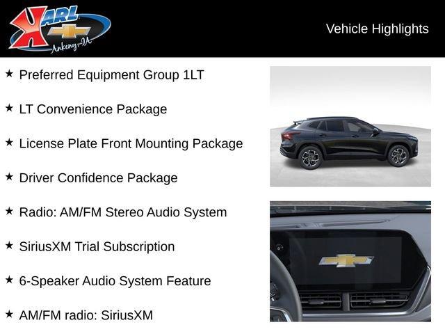 new 2025 Chevrolet Trax car, priced at $25,485