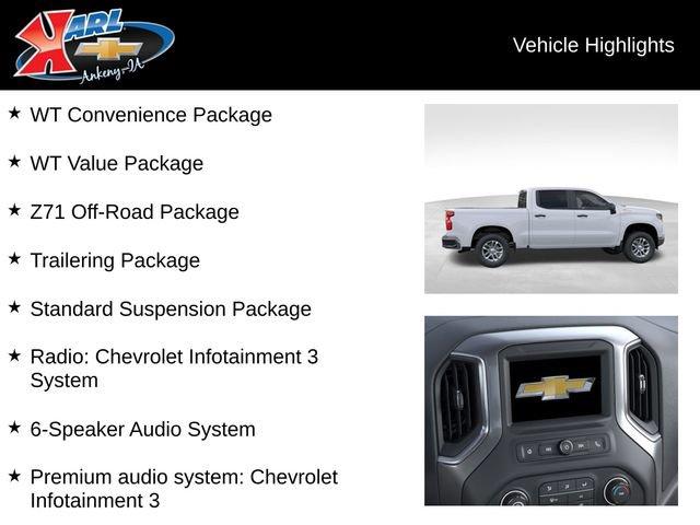new 2025 Chevrolet Silverado 1500 car, priced at $47,040