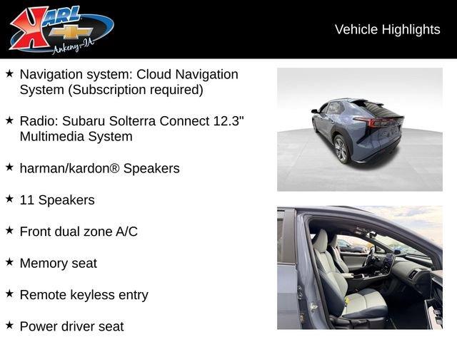 used 2023 Subaru Solterra car, priced at $24,987