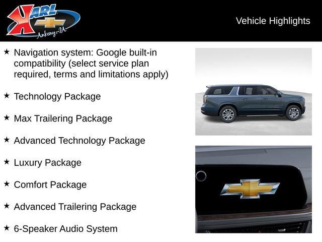 new 2025 Chevrolet Suburban car, priced at $80,749