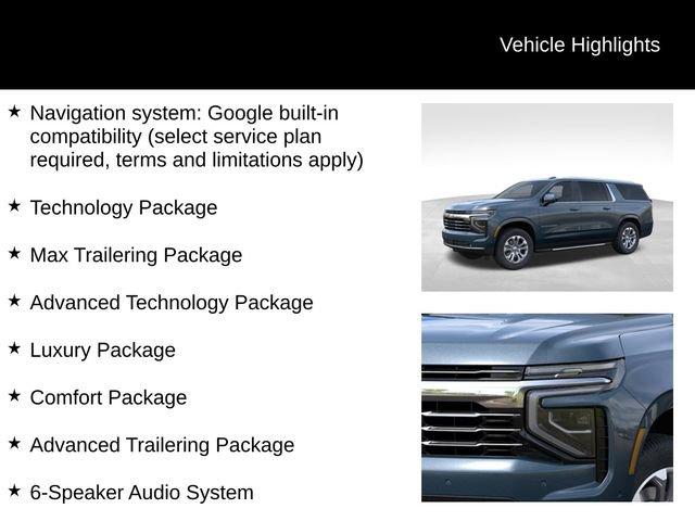 new 2025 Chevrolet Suburban car, priced at $80,749