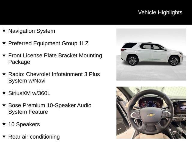 used 2023 Chevrolet Traverse car, priced at $41,485