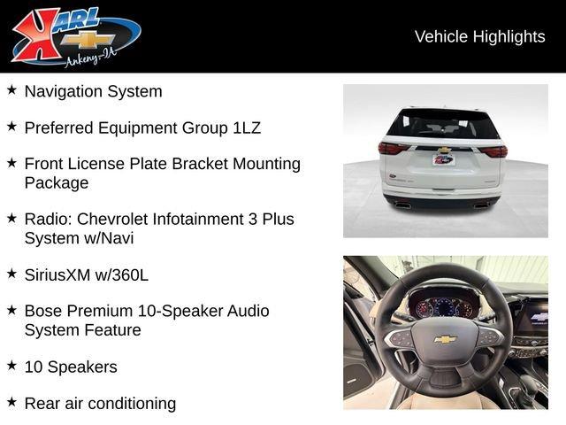 used 2023 Chevrolet Traverse car, priced at $41,485