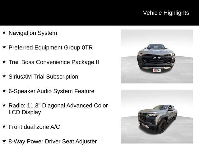 used 2025 Chevrolet Colorado car, priced at $40,487