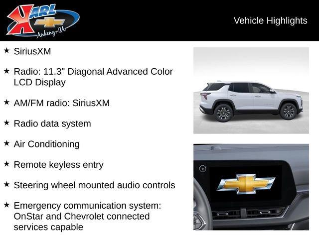 new 2026 Chevrolet Equinox car, priced at $31,995