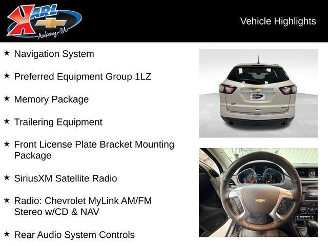 used 2017 Chevrolet Traverse car, priced at $18,980