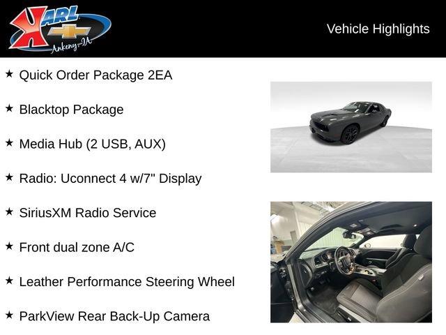 used 2022 Dodge Challenger car, priced at $27,485