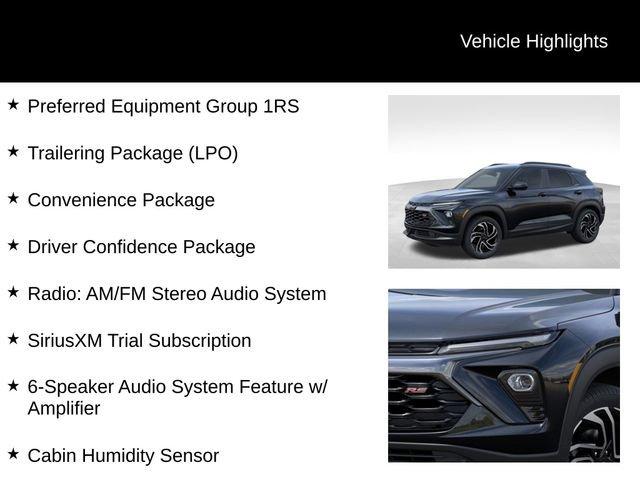 new 2025 Chevrolet TrailBlazer car, priced at $33,180