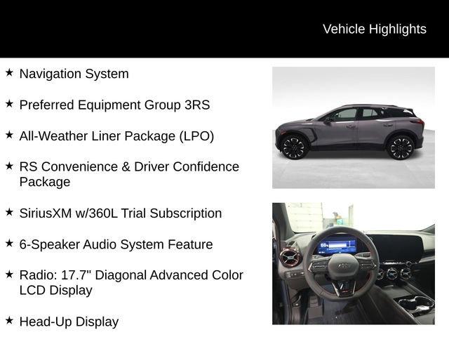 new 2025 Chevrolet Blazer EV car, priced at $53,110