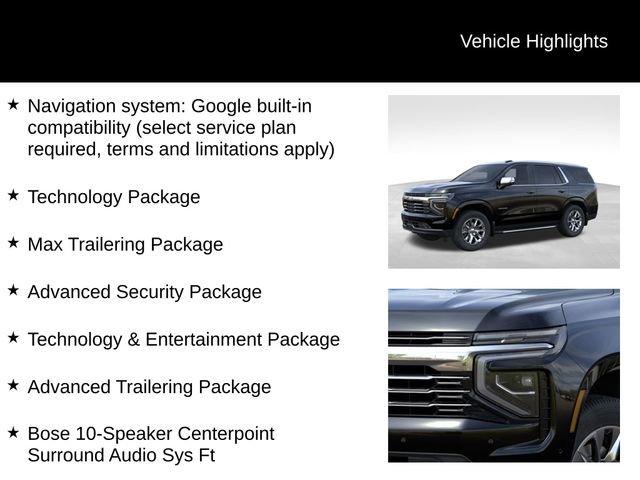new 2025 Chevrolet Tahoe car, priced at $88,059