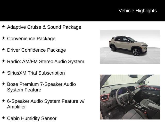new 2026 Chevrolet TrailBlazer car, priced at $33,375