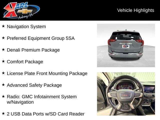 used 2020 GMC Terrain car, priced at $29,687