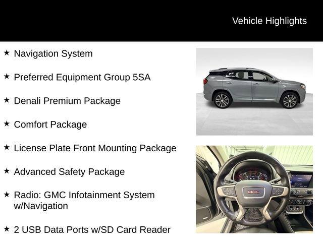 used 2020 GMC Terrain car, priced at $29,687