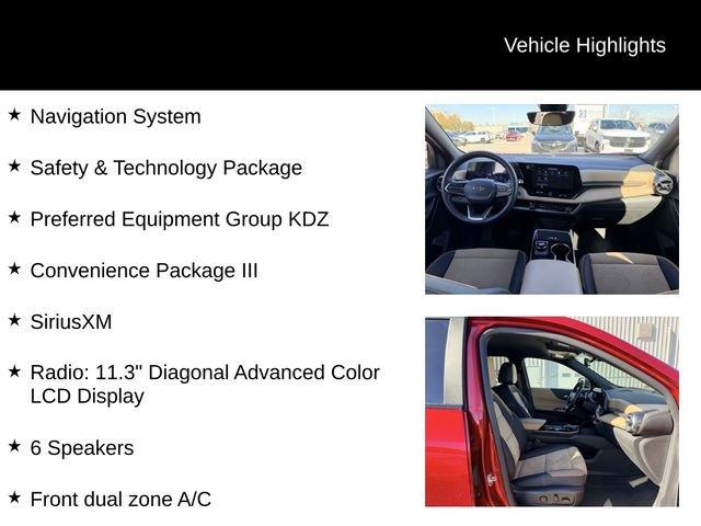 used 2025 Chevrolet Equinox car, priced at $33,485