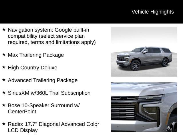 new 2025 Chevrolet Suburban car, priced at $91,804