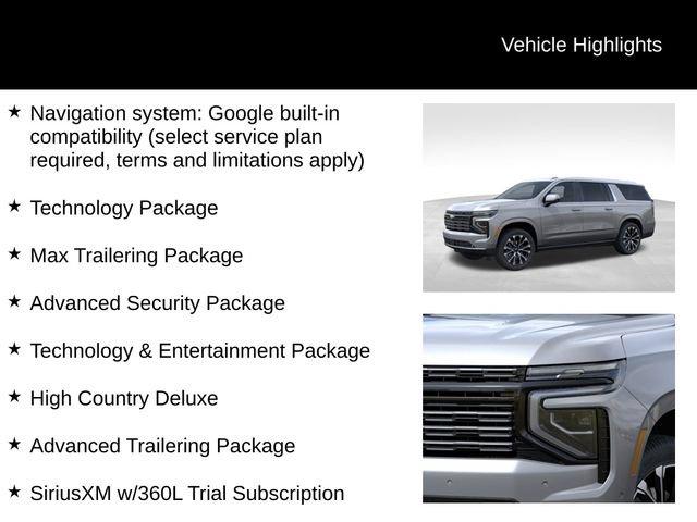 new 2025 Chevrolet Suburban car, priced at $96,330