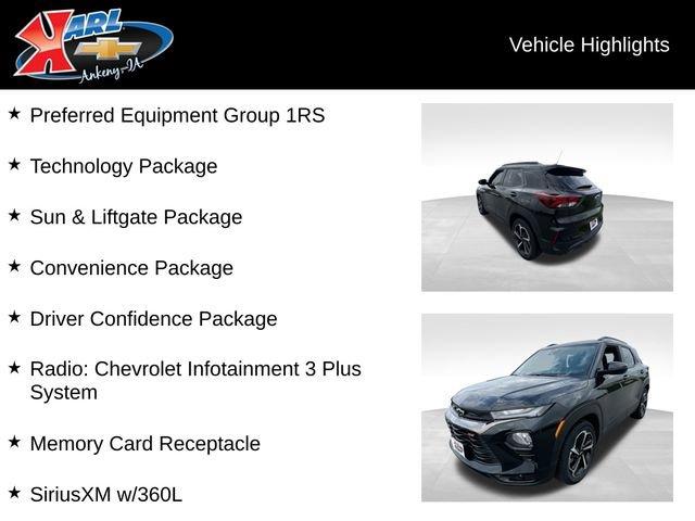 used 2023 Chevrolet TrailBlazer car, priced at $24,287