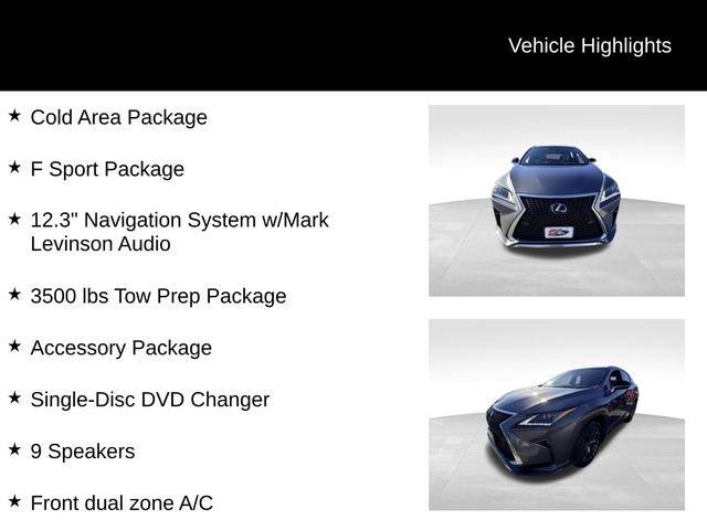 used 2018 Lexus RX 350 car, priced at $28,987