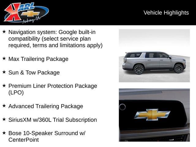 new 2025 Chevrolet Suburban car, priced at $89,480