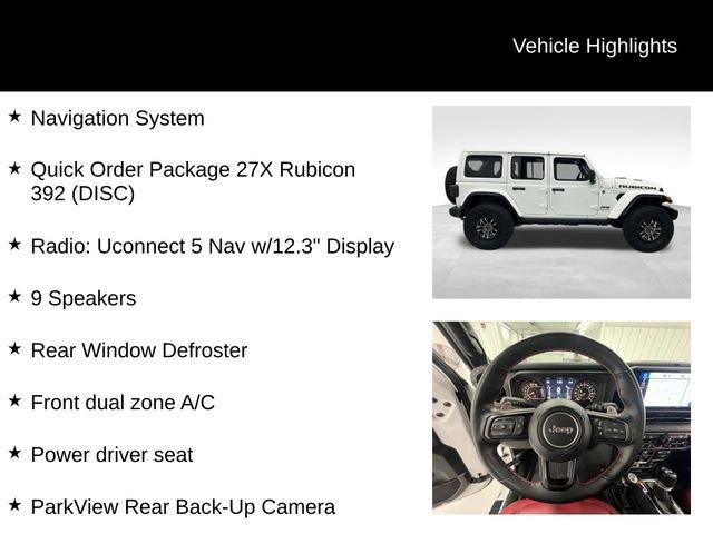 used 2024 Jeep Wrangler car, priced at $79,187