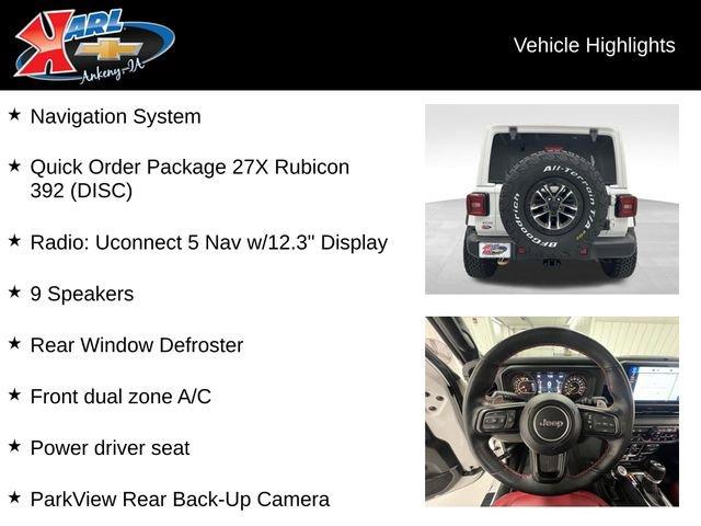 used 2024 Jeep Wrangler car, priced at $79,187