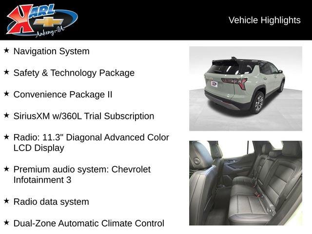 new 2026 Chevrolet Equinox car, priced at $35,985