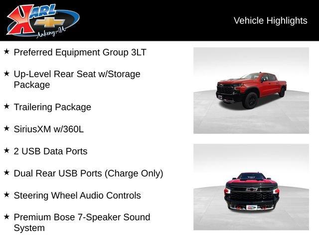 used 2024 Chevrolet Silverado 1500 car, priced at $63,840