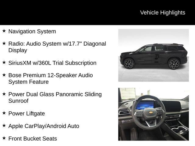 new 2026 Chevrolet Traverse car, priced at $60,790