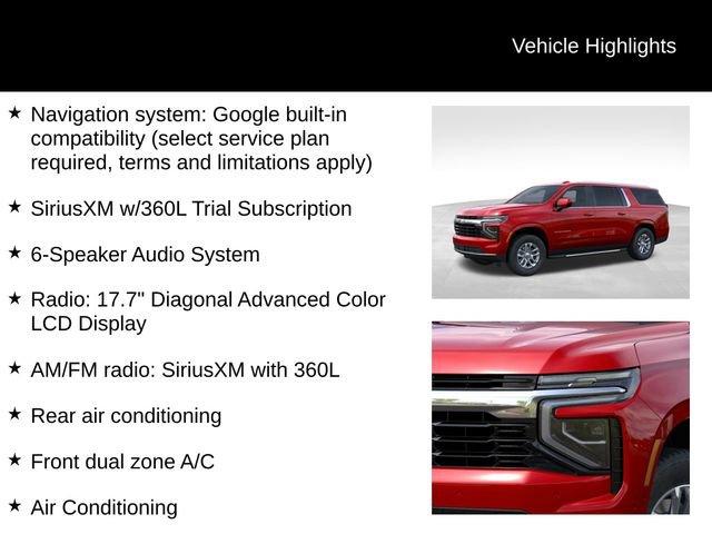 new 2025 Chevrolet Suburban car, priced at $67,440