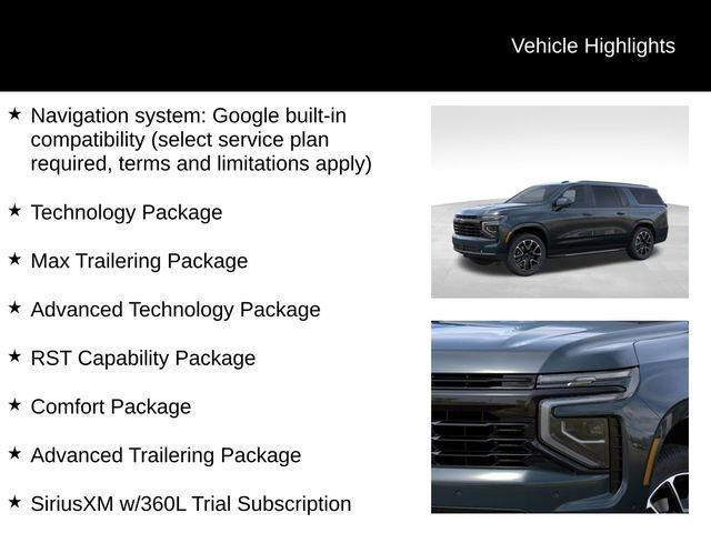 new 2025 Chevrolet Suburban car, priced at $89,485