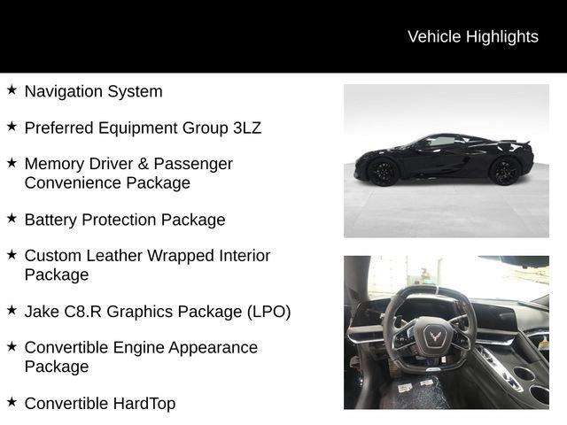 new 2026 Chevrolet Corvette car, priced at $149,600