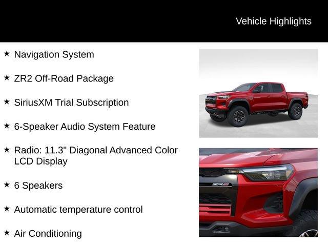 new 2025 Chevrolet Colorado car, priced at $50,865