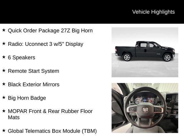 used 2022 Ram 1500 car, priced at $38,799