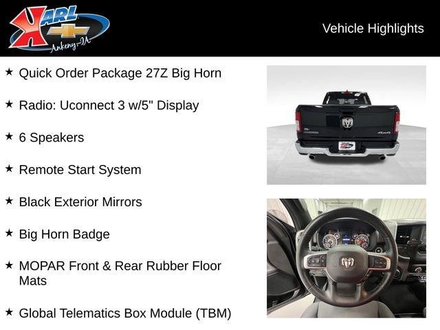 used 2022 Ram 1500 car, priced at $38,799