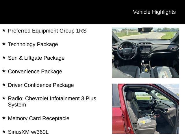 used 2023 Chevrolet TrailBlazer car, priced at $24,737