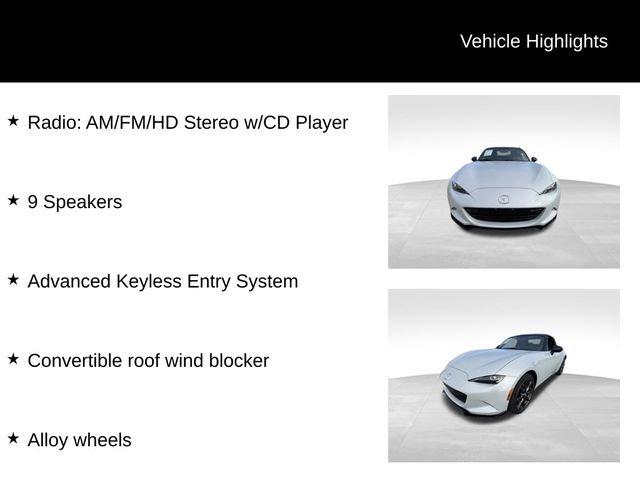 used 2016 Mazda MX-5 Miata car, priced at $20,987