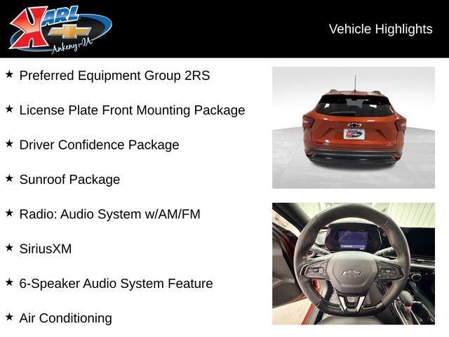 used 2024 Chevrolet Trax car, priced at $24,485