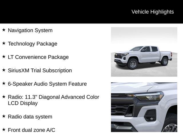 new 2025 Chevrolet Colorado car, priced at $42,365