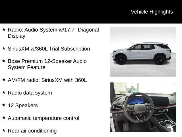 new 2026 Chevrolet Traverse car, priced at $62,194