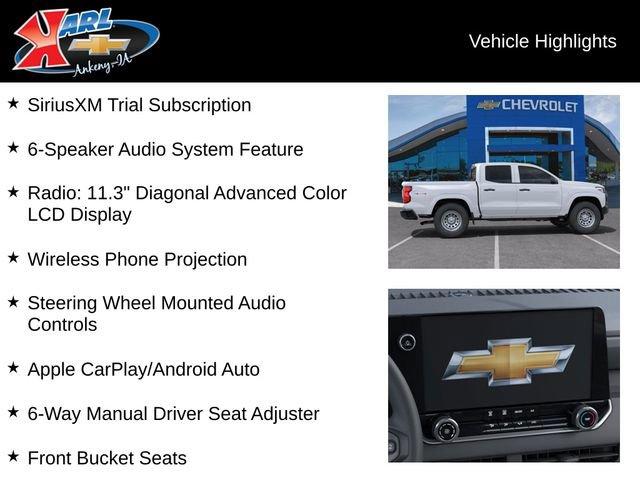 new 2025 Chevrolet Colorado car, priced at $36,895