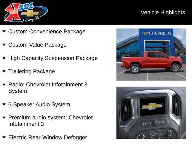 new 2025 Chevrolet Silverado 1500 car, priced at $46,480